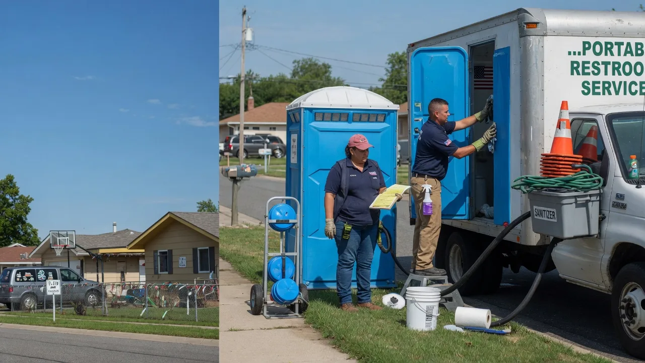 Portable Toilet Rental in Little York, NY near me